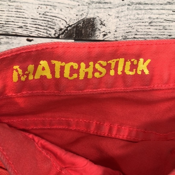 J.Crew Coral Pink Matchstick Jeans 27 - Picture 4 of 11